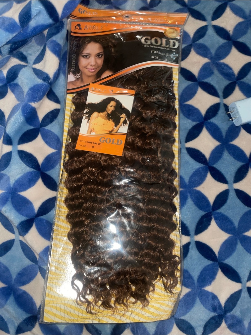 Brand new Women’s Deep Wave synthetic Hair Weave extension- Dark Brown